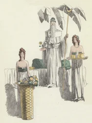 Illustration für Voltaires Candide